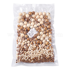 Unfinished Natural Wood Beads&nbsp;WOOD-TA0002-41-LF