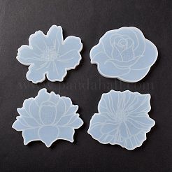 DIY Flower Cup Mat Silicone Molds&nbsp;DIY-E036-08