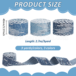 9M 3 Colors Polyester Ribbon&nbsp;OCOR-PH0007-33A