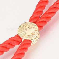 Nylon Cord Bracelet Making&nbsp;MAK-S058-02G