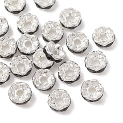 Brass Rhinestone Spacer Beads&nbsp;RB-YW0001-05B-04S