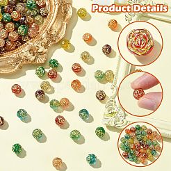 Opaque Acrylic Beads&nbsp;MACR-CJC0006-12