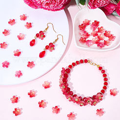 50Pcs Glass Bead Caps&nbsp;FIND-SC0020-20