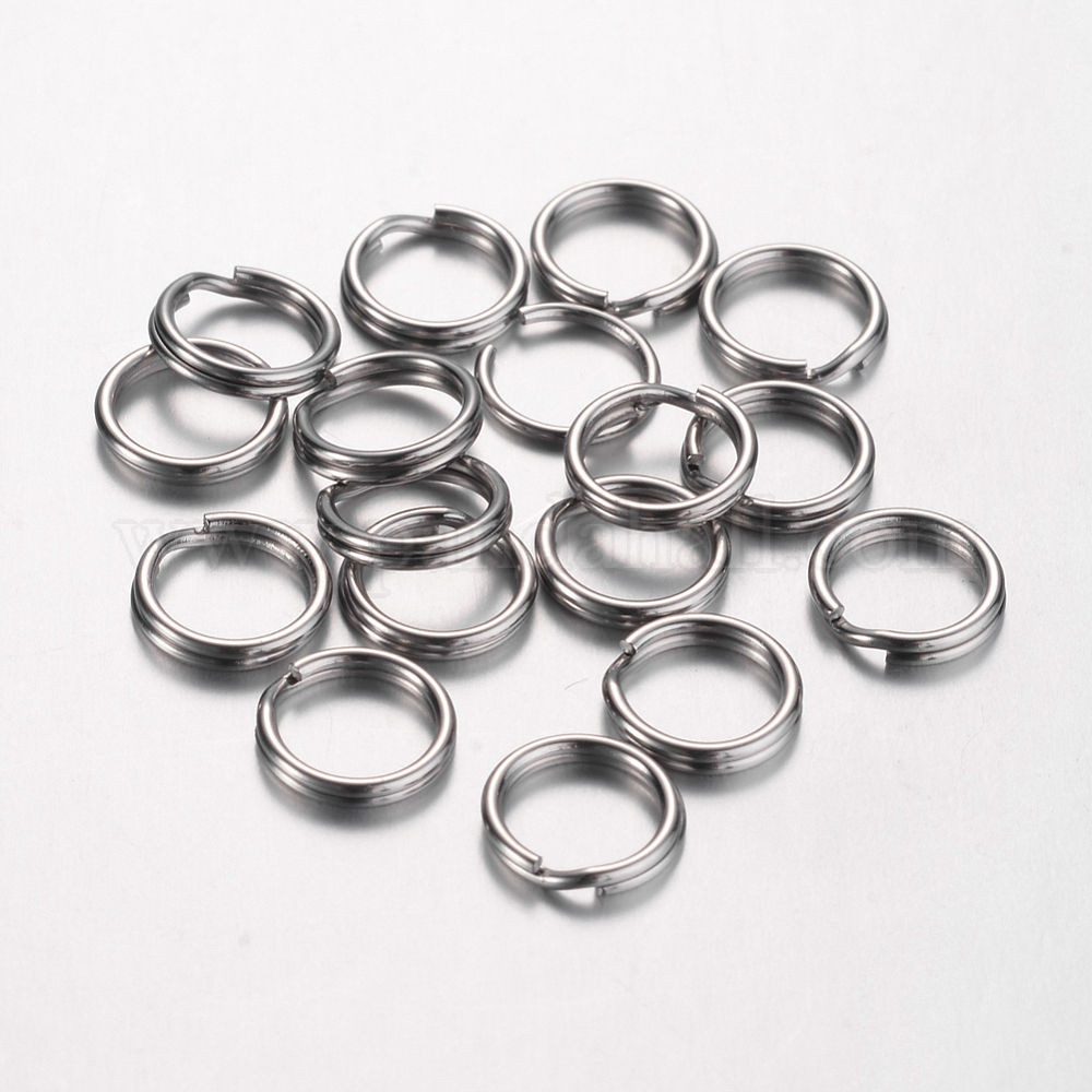 Wholesale Tarnish Resistant 304 Stainless Steel Split Rings - Pandahall.com