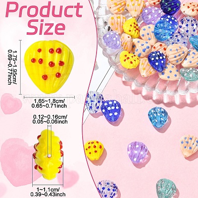 1 Strand Handmade Lampwork Bumpy Beads Strands&nbsp;LAMP-YW0004-10-1