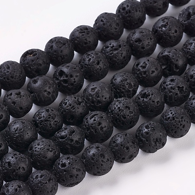 Natural Lava Rock Beads Strands&nbsp;g434-8-1