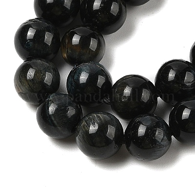 Grade AB Natural Tiger Eye Beads Strands&nbsp;G-B133-A02-8MM-03-1