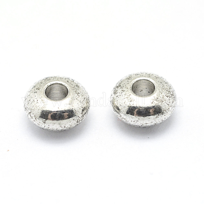 Rondelle Brass Beads&nbsp;KK-L112A-01S-1