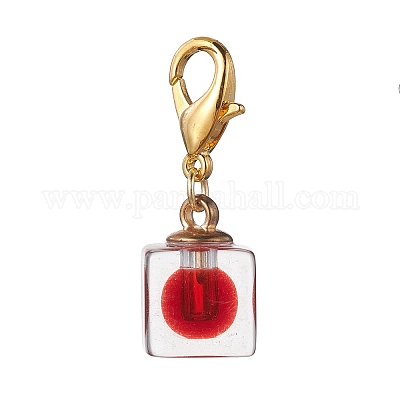 8pcs Plastic Pendants Decorations&nbsp;HJEW-JM01822-1