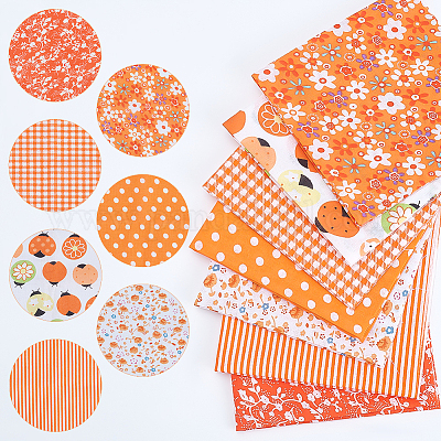 Cotton Fabric&nbsp;DIY-WH0504-869A-1