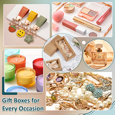 Kraft Paper Folding Drawer Boxes&nbsp;CON-WH0110-66A-1