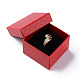 Square Cardboard Ring Boxes&nbsp;X1-CBOX-S020-01-5