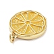 Rack Plating Brass Enamel Pendants&nbsp;KK-M293-39G-02-2