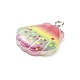 Translucent Resin Pendants&nbsp;RESI-M036-02C-2