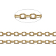 Brass Cable Chains&nbsp;CHC-034Y-G-1