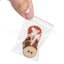 Plastic Resealable Packaging Bags&nbsp;OPP-Q002-4x6cm