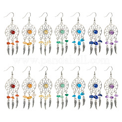 Brass Dangle Earring&nbsp;EJEW-TAC00015