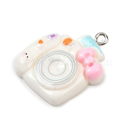 Opaque Resin Pendants&nbsp;RESI-I351-02P
