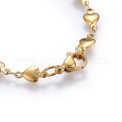 304 Stainless Steel Link Bracelets&nbsp;BJEW-H579-01G