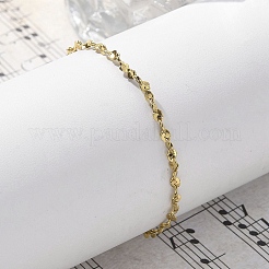 304 Stainless Steel Link Chain Bracelets for Women&nbsp;BJEW-F488-21G-04