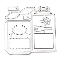 Bag Shaped Carbon Steel Cutting Dies Stencils&nbsp;DIY-P076-02