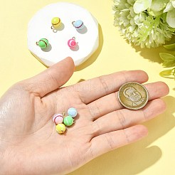 8Pcs 8 Styles Electroplate Alloy Charms&nbsp;FIND-CJ0005-49