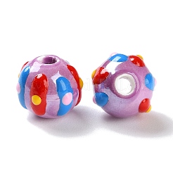 Handmade Porcelain Beads Strands&nbsp;PORC-L078-01M