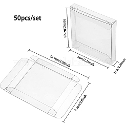 Transparent PVC Box Candy Treat Gift Box&nbsp;CON-BC0006-66