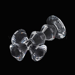 Natural Quartz Crystal Cross Figurines&nbsp;AJEW-H154-01D