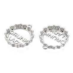 Rack Plating Alloy Pendants&nbsp;PALLOY-F286-02P