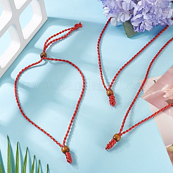 Adjustable Waxed Polyester Cord Necklace Making&nbsp;NJEW-TAC0029
