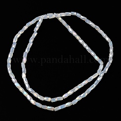 Electroplate Glass Beads Strands&nbsp;GLAA-P068-AB06