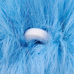 Handmade Faux Rabbit Fur Pom Pom Ball Covered Pendants&nbsp;WOVE-F020-A