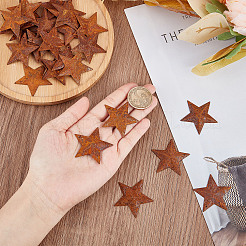 Rust Iron Pendants&nbsp;LS-IFIN-WH0065-16A