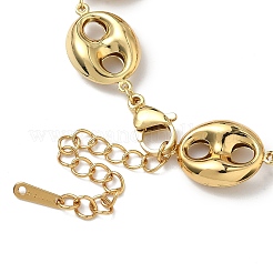 304 Stainless Steel Link Bracelets for Women&nbsp;BJEW-P354-05G