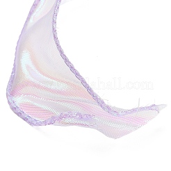 10 Yards Iridescent Polyester Organza Ribbons&nbsp;OCOR-XCP0003-08