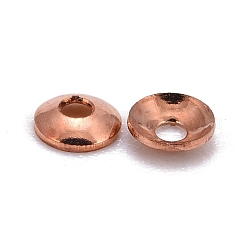 Brass Tiny Bead Cones&nbsp;X-KK-O043-04RG