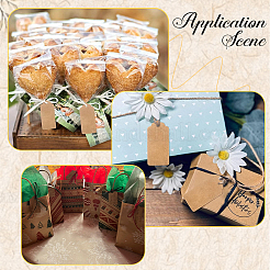 200Pcs Rectangle Kraft Paper Gift Tags&nbsp;CDIS-SP0001-11