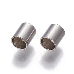 Non-Tarnish 304 Stainless Steel Cord End Caps&nbsp;STAS-P239-08P-C