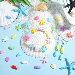 300Pcs 3 Styles Opaque Acrylic Beads&nbsp;FIND-SC0012-59A