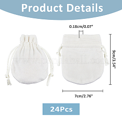 24Pcs Velvet Storage Bags&nbsp;ABAG-FI0001-01B