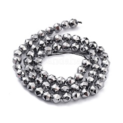Terahertz Stone Beads Strands&nbsp;G-D461-17D