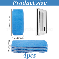 4Pcs Cellucotton for Car Air Conditioning Filter Screen Dispensers&nbsp;AJEW-GA0009-25B
