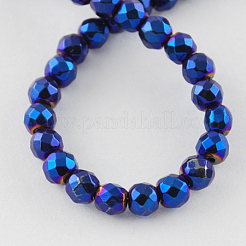 Non-magnetic Synthetic Hematite Beads Strands&nbsp;G-Q890-3mm-7