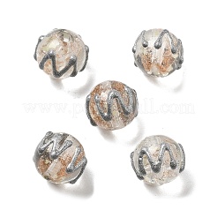 Luminous Handmade Gold Sand Lampwork Beads&nbsp;LAMP-V001-02