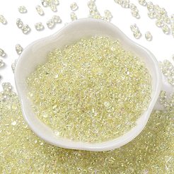 AB Color Plated Glass Seed Beads&nbsp;SEED-L011-06B-05