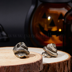 2Pcs Brass European Beads&nbsp;KK-FH0008-13AS