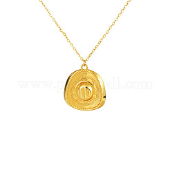 304 Stainless Steel Cowboy Hat Pendant Necklaces&nbsp;WGB678A-01
