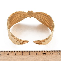 304 Stainless Steel Cuff Bangles for Women&nbsp;BJEW-D363-05B-G