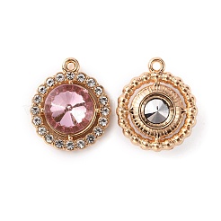 Zinc Alloy Rhinestone Pendants&nbsp;FIND-TAC0010-15KCG-05